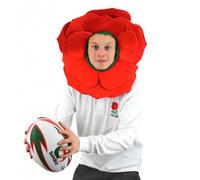 I Love Fancy Dress English Rose Hat in Red | Size: 12 Pack I Love Fancy Dress Red 12 Pack