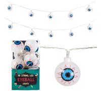 I Love Fancy Dress Eyeball String Lights - 10 Eyeball Led Lights On A String - Pack Of 1
