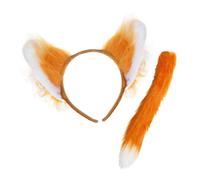 I Love Fancy Dress Fox Set - Ears & Thin Tail in Orange I Love Fancy Dress Orange
