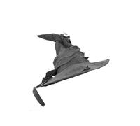 I Love Fancy Dress Grey Tatty Wizard Hat | Size: 1 Pack I Love Fancy Dress Grey 1 Pack