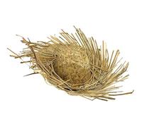 I Love Fancy Dress Hawaiian Straw Beachcomber Hat in Beige | Size: 12 Pack I Love Fancy Dress Beige 12 Pack