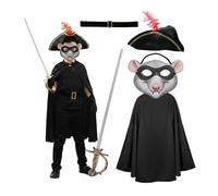 I Love Fancy Dress Highway Rodent Costume - 5 Pcs I Love Fancy Dress Multicolor