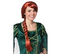 I Love Fancy Dress ILFD2061 Auburn Plait Wig Adults One Size Fits Most