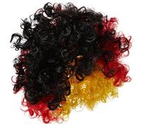 I Love Fancy Dress ILFD2261 German Flag Unisex Afro Supporters Wig
