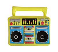 I Love Fancy Dress Inflatable Boombox | Size: 3 Pack I Love Fancy Dress Multicolor 3 Pack