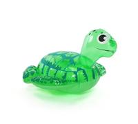 I LOVE FANCY DRESS Inflatable Turtle - Pack of 1 - Cute Green Turtle with Shell Design and Flippers - Adults Kids Boys Girls Fun Summer Activity Pool Party Beach Day Swimming Toy Float