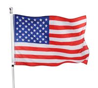 I LOVE FANCY DRESS Large 5ft X 3ft Usa Flag - Pack Of 2 - Usa Flag 5ft (152cm/60) X 3ft (91cm/36) - Perfect for American Events or Occasions