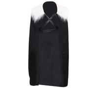 I LOVE FANCY DRESS Long Black Cloak With White Faux Fur Trimming - Perfect For Fantasy And Tv Themed Costumes (One Size)