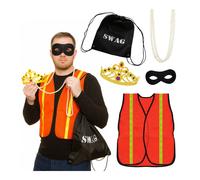 I Love Fancy Dress Louvre Robber Costume I Love Fancy Dress Multicolor