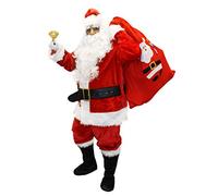 I LOVE FANCY DRESS LTD Deluxe Santa Costume 12 Piece Father Christmas Plush Xmas - 4XLarge