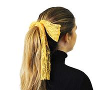I LOVE FANCY DRESS LTD WOMEN OR MENS ORANGE HAIR ACCESSORY WILD CHILD 1980'S HAIR LACE - ONLY AVAILABLE IN ONE LENGTH - (PACK OF 3)
