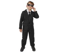 I Love Fancy Dress Men's Alien Hunter Costume in Black | Size: XL I Love Fancy Dress Black XL