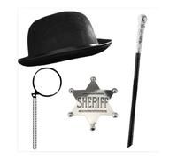 I Love Fancy Dress Men's British Boxer Accessory Set I Love Fancy Dress Multicolor