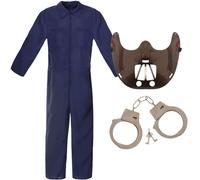I Love Fancy Dress Men's Cannibal Doctor Costume in Navy | Size: 2XL I Love Fancy Dress Navy 2XL