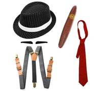 I Love Fancy Dress Men's Evil Dad Accessory Set I Love Fancy Dress Multicolor