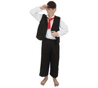 I Love Fancy Dress Men's Victorian Costume - Scrooge or Oliver Twist in Brown | Size: Small I Love Fancy Dress Brown Small