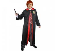 I Love Fancy Dress Men's Wizard Companion Costume in Black | Size: Medium I Love Fancy Dress Black Medium