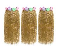 I LOVE FANCY DRESS Natural 80cm Hula Skirt - Perfect for Summer Hawaiian Party Fancy Dress and Other Fancy Dress Events