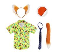 I Love Fancy Dress Nick Costume Set - 5pcs - Thin Tail | Size: Large I Love Fancy Dress Multicolor Large