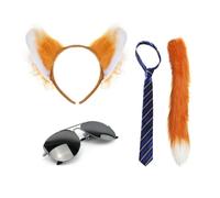 I Love Fancy Dress Nick Fox Costume - 4 Piece - Thin Tail I Love Fancy Dress Multicolor