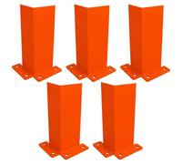 I Love Fancy Dress Orange Metal Corner Guards For Warehouse Racking, Pack Of 5 Or Pack Of 10