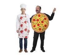 I Love Fancy Dress Pizza & Chef Duo Costume I Love Fancy Dress Multicolor