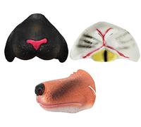 I LOVE FANCY DRESS Rabbit Nose Accessory for Fancy Dress - White Plastic Rabbit Nose on Elastic (One Size, Adults)