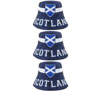 I LOVE FANCY DRESS Scotland Reversible Bucket Hat - Dual Design Navy & Royal Blue Sun Hat - Saltire Shield Graphic - SCOTLAND Text Brim - One Size Fits All Fans - Scottish Summer Cap