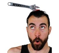 I LOVE FANCY DRESS SPANNER THROUGH HEAD HEADBAND FUNNY HALLOWEEN PROP - PERFECT HALLOWEEN ACCESSORY - PACK OF 12