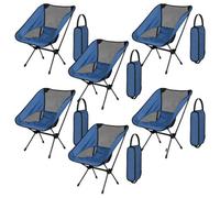 I Love Fancy Dress Ultralight Canvas Packaway Camping Chair - Indigo Blue