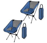 I Love Fancy Dress Ultralight Canvas Packaway Camping Chair - Indigo Blue