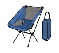 I Love Fancy Dress Ultralight Canvas Packaway Camping Chair - Indigo Blue