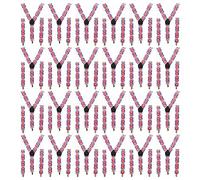 I LOVE FANCY DRESS Union Jack Braces - Pack of 1 - Adjustable Braces with Union Jack Design - Retro Design Trouser Suspenders King's Coronation VE Day Street Party Costume Accessory
