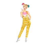 I Love Fancy Dress Women's Harley Quinn Birds Of Prey Booby Trap Official Costume | Size: XL I Love Fancy Dress Multicolor XL