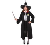 School Witch Costume I Love Fancy Dress Black XXL