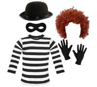 I Love Fancy Dress Women's Storybook Burglar Costume | Size: XL I Love Fancy Dress Multicolor XL