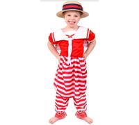 I Love Fancy Dress Women's Victorian Bather Summer Swimsuit in Red | Size: XL I Love Fancy Dress Red XL