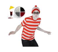 I Love Fancy Dress Zombie 'Find Me' Halloween Costume | Size: Large I Love Fancy Dress Multicolor Large