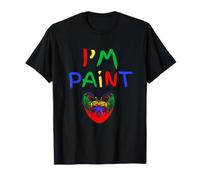 I Love Finger Paint I'm Paint Cute Couple Art Valentine T-Shirt