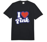 I Love Fink Comfort Colors Adult Heavyweight T-Shirt