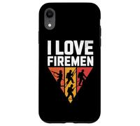 I Love Firemen Courage Brave Heroes Case for iPhone XR