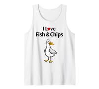I Love Fish & Chips Tank Top