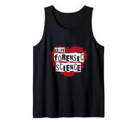 I Love Forensic Science Heart Design Tank Top