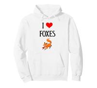 I Love Foxes I Heart Foxes Canidae Canine Canids Fox lover Pullover Hoodie