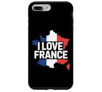 I Love France French Map Patriotic Pride Case for iPhone 7 Plus/8 Plus