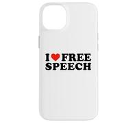 I Love Free Speech - Freedom Expression Political Statement Case for iPhone 14 Plus