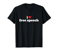 I Love Free Speech Freedom of Speech T-Shirt