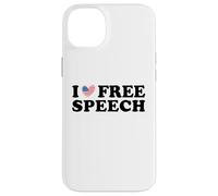 I Love Free Speech - USA Flag Freedom Political Statement Case for iPhone 14 Plus