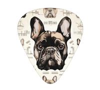 I Love French Bulldog High-Quality, Wear-Resistant And Tough Guitar Picks Give You A Different Musical Experience