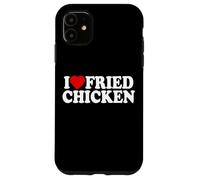 I LOVE FRIED CHICKEN I HEART CHICKEN Case for iPhone 11